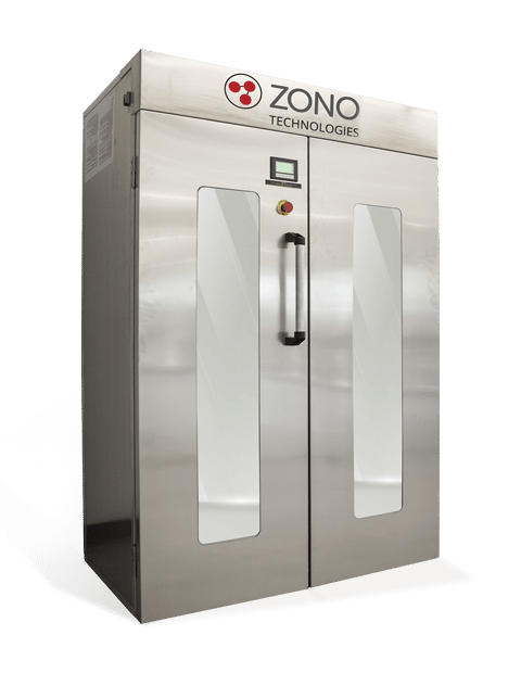 ZONO technologies sanitized cabinet